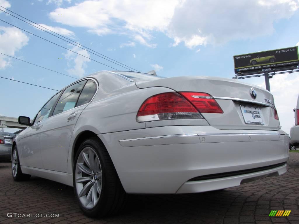 2008 7 Series 750Li Sedan - Alpine White / Beige photo #3