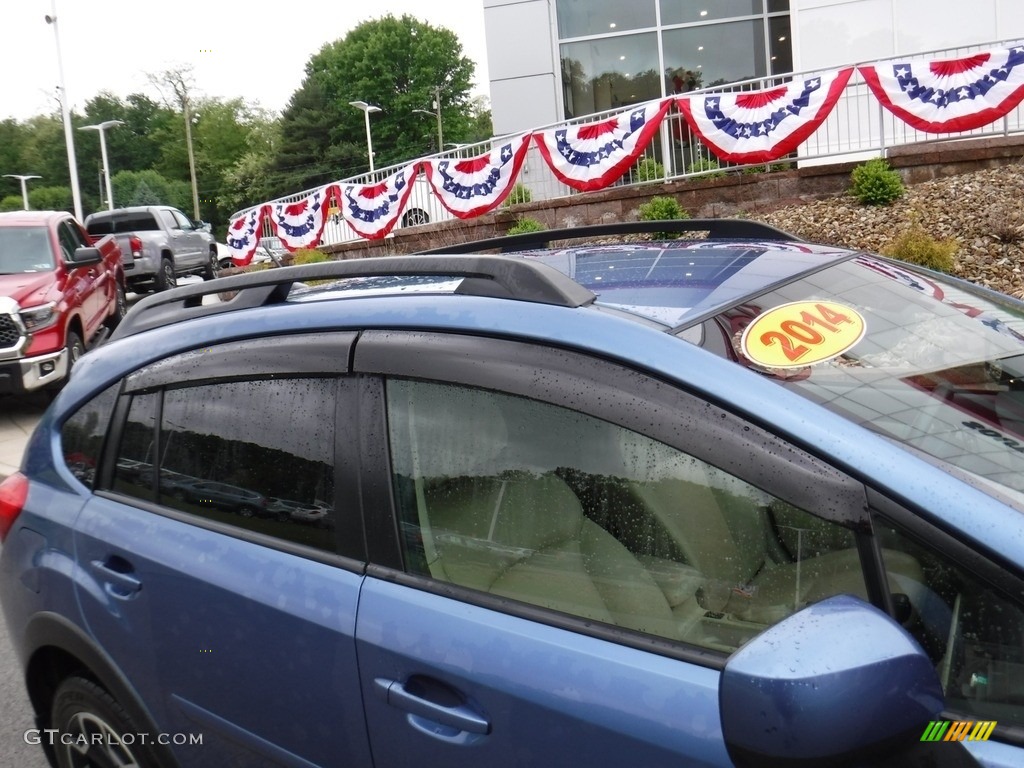 2014 XV Crosstrek 2.0i Limited - Quartz Blue Pearl / Ivory photo #4