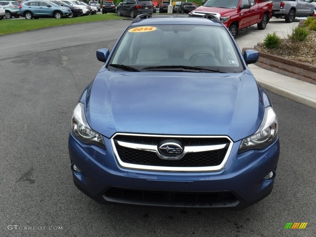 2014 XV Crosstrek 2.0i Limited - Quartz Blue Pearl / Ivory photo #5