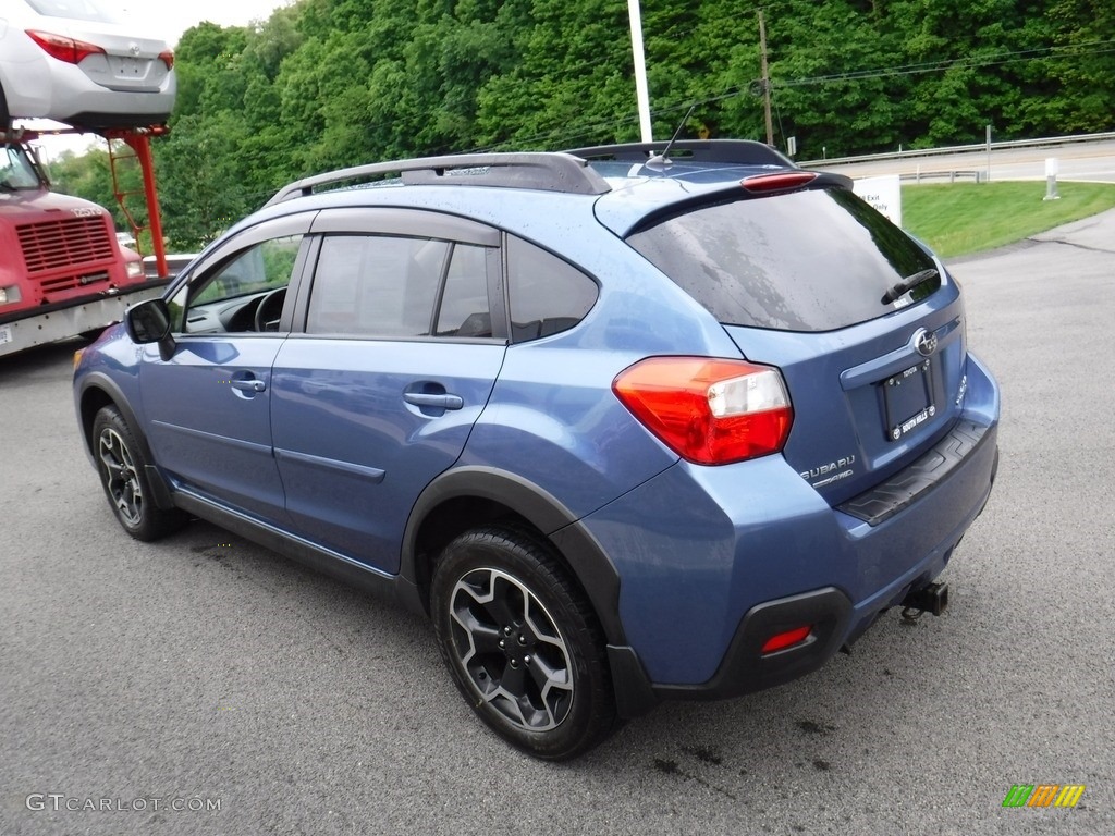 2014 XV Crosstrek 2.0i Limited - Quartz Blue Pearl / Ivory photo #8