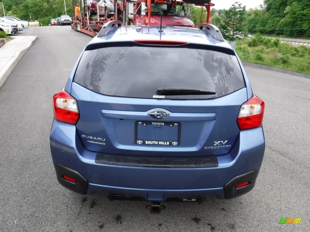2014 XV Crosstrek 2.0i Limited - Quartz Blue Pearl / Ivory photo #10