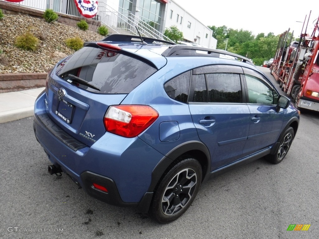 2014 XV Crosstrek 2.0i Limited - Quartz Blue Pearl / Ivory photo #11