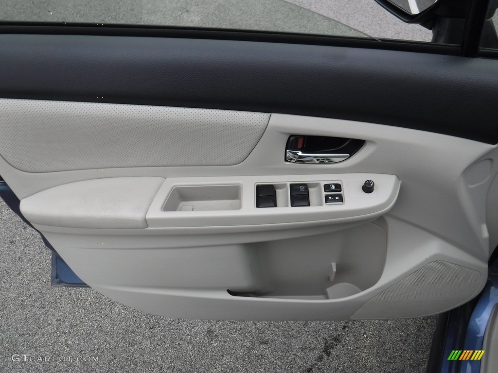 2014 XV Crosstrek 2.0i Limited - Quartz Blue Pearl / Ivory photo #13