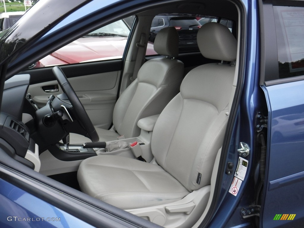 2014 XV Crosstrek 2.0i Limited - Quartz Blue Pearl / Ivory photo #15
