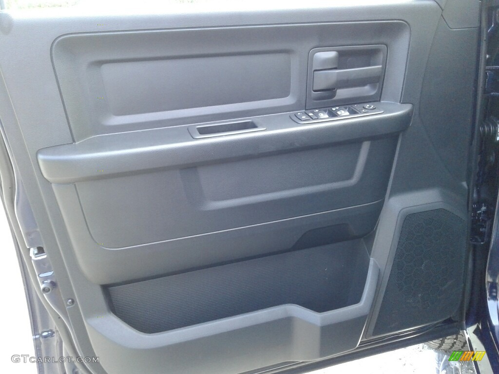 2018 1500 Express Quad Cab - True Blue Pearl / Black/Diesel Gray photo #17