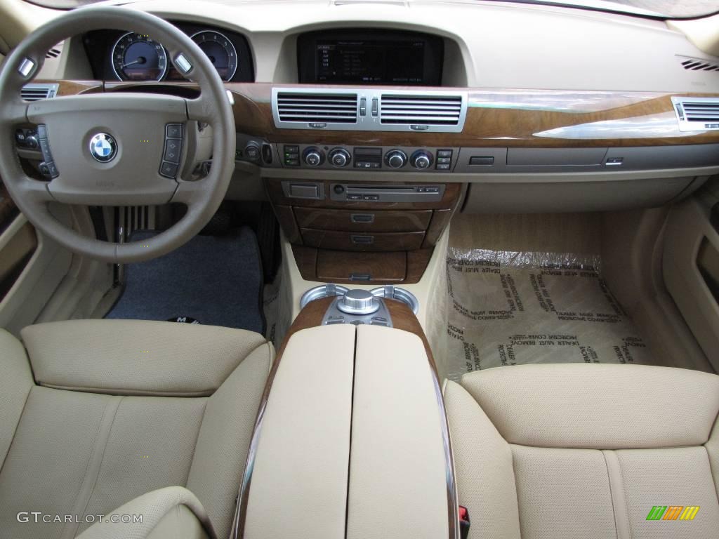 2008 7 Series 750Li Sedan - Alpine White / Beige photo #20