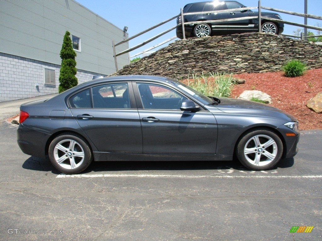 2015 3 Series 320i xDrive Sedan - Mineral Grey Metallic / Black photo #2