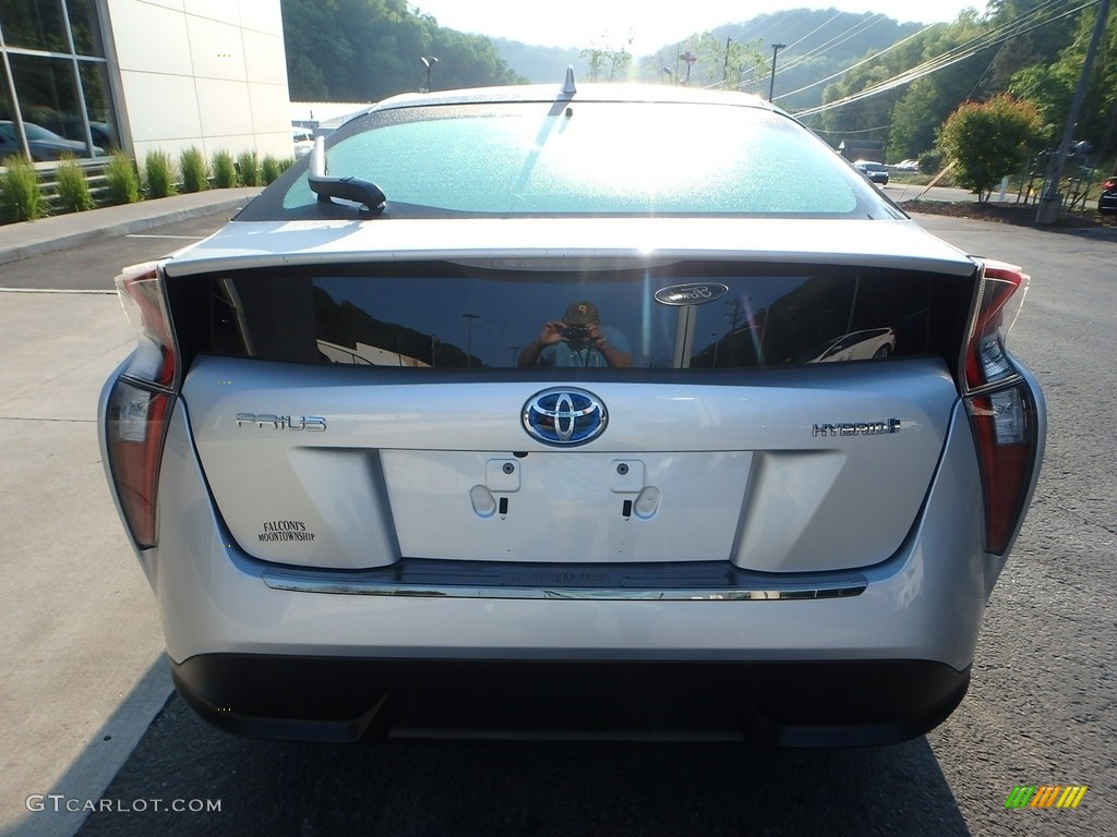 2016 Prius Four Touring - Classic Silver Metallic / Black photo #3