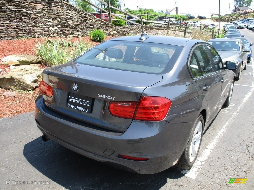 2015 3 Series 320i xDrive Sedan - Mineral Grey Metallic / Black photo #3