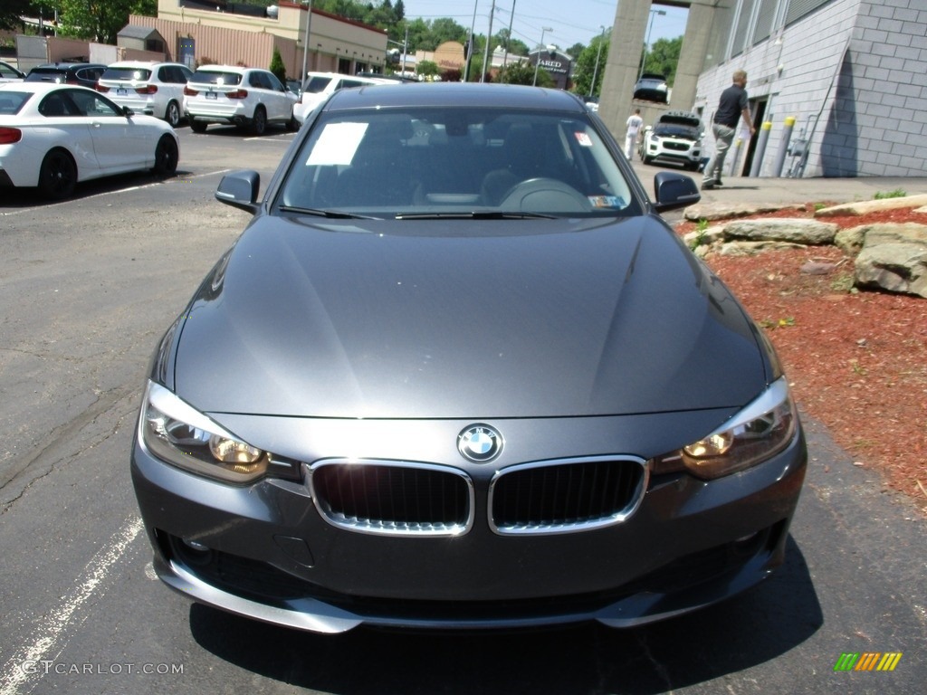 2015 3 Series 320i xDrive Sedan - Mineral Grey Metallic / Black photo #8