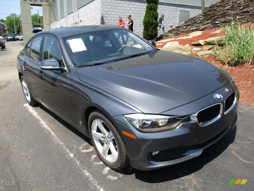 2015 3 Series 320i xDrive Sedan - Mineral Grey Metallic / Black photo #9