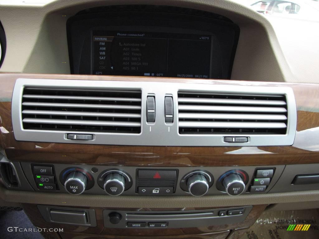 2008 7 Series 750Li Sedan - Alpine White / Beige photo #27