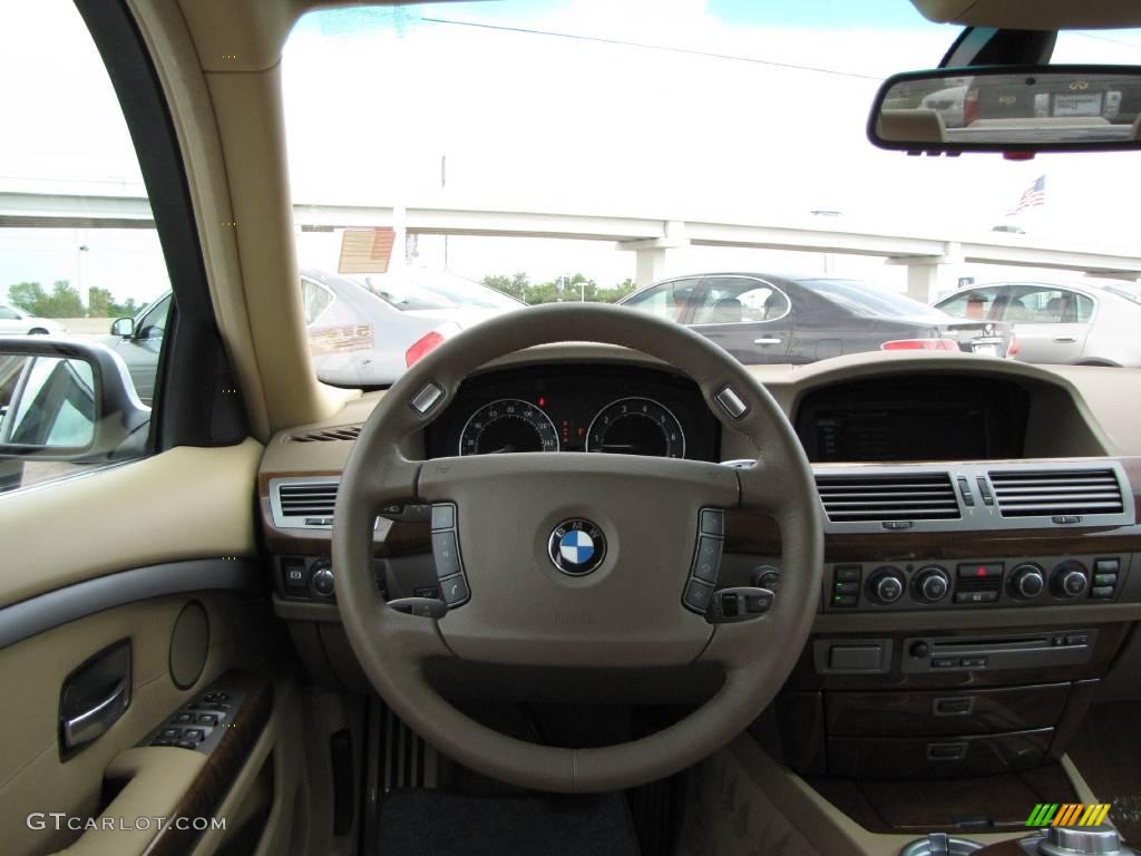 2008 7 Series 750Li Sedan - Alpine White / Beige photo #28