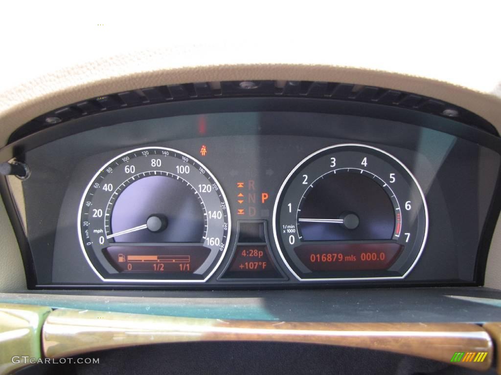 2008 7 Series 750Li Sedan - Alpine White / Beige photo #31