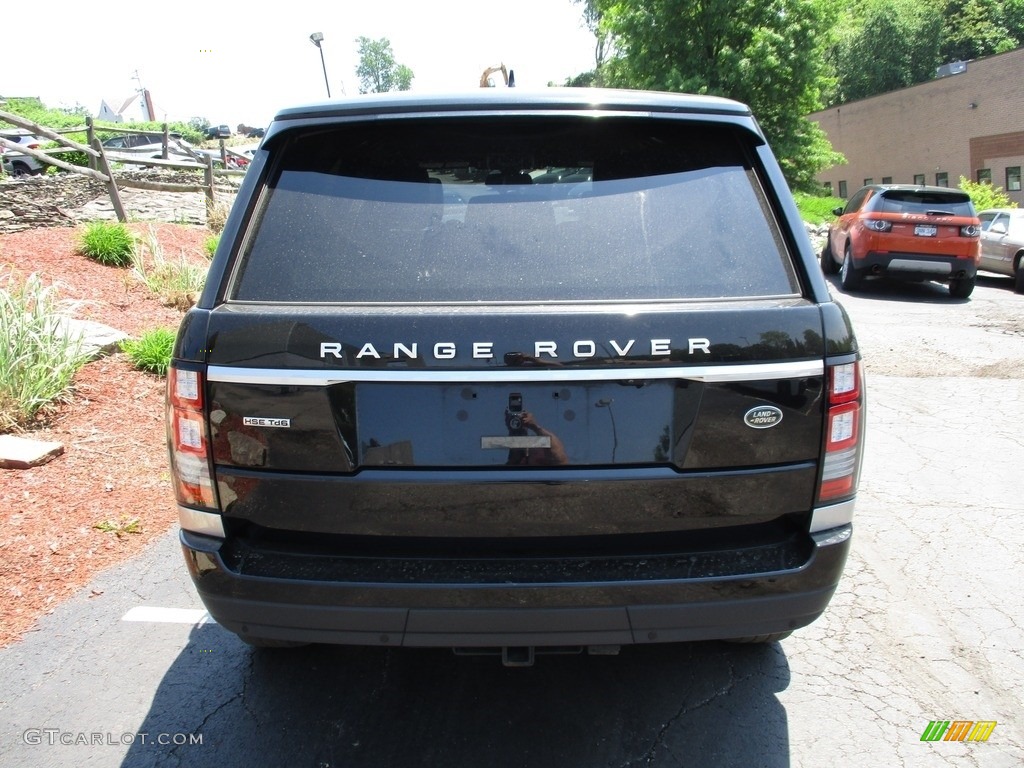 2016 Range Rover HSE - Santorini Black Metallic / Ebony/Ebony photo #7