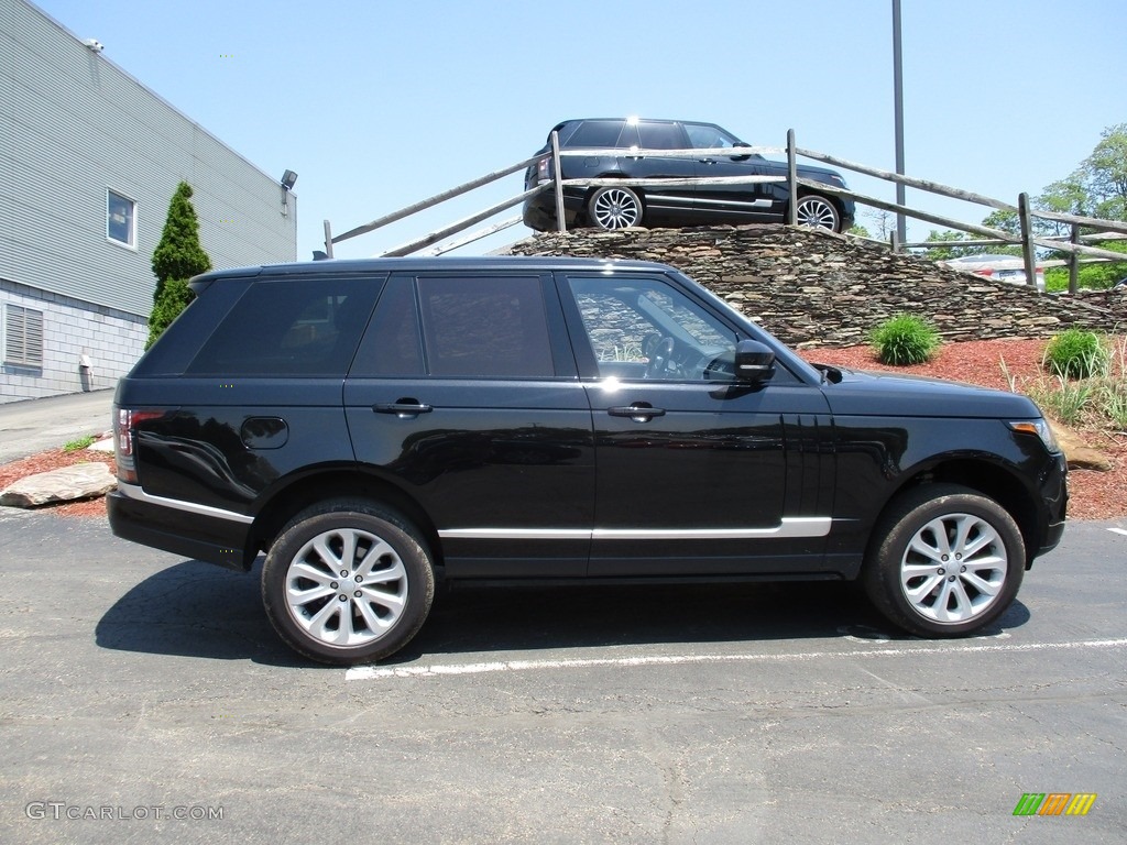 2016 Range Rover HSE - Santorini Black Metallic / Ebony/Ebony photo #10