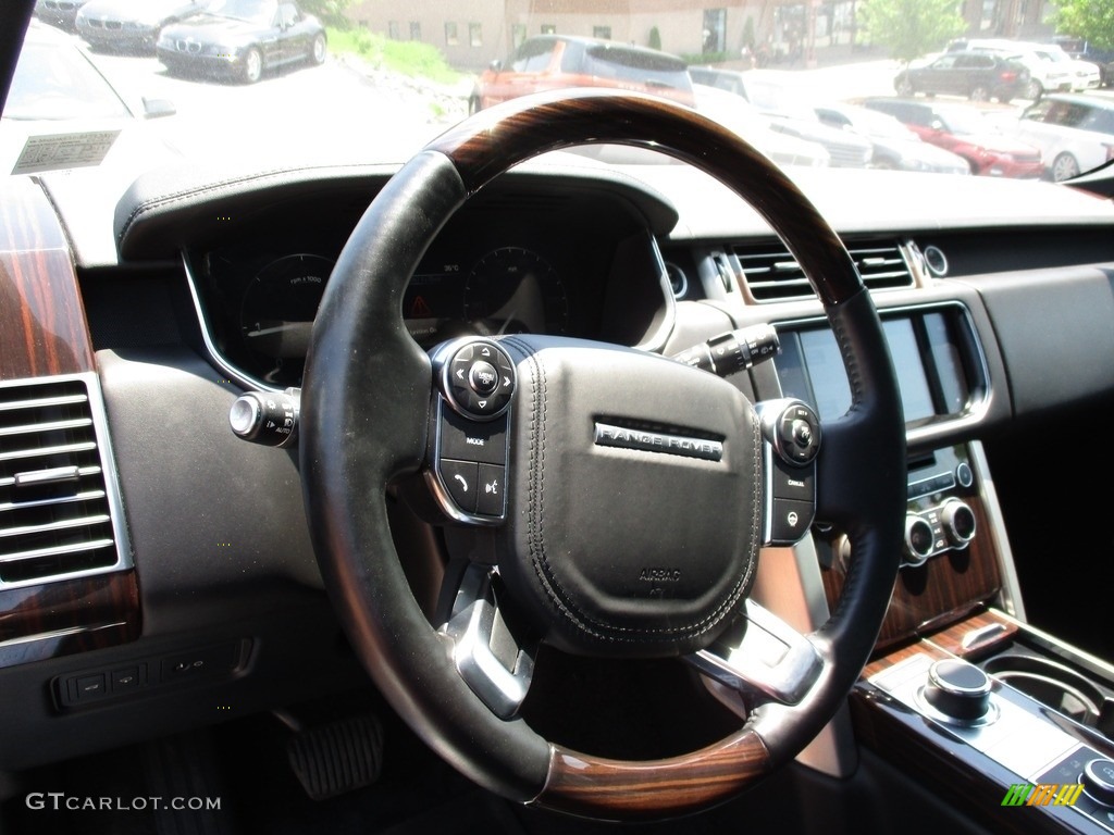 2016 Range Rover HSE - Santorini Black Metallic / Ebony/Ebony photo #14