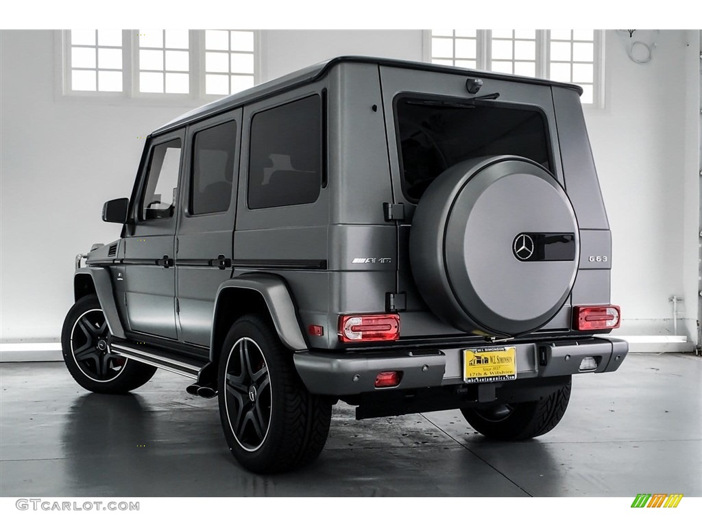 2018 G 63 AMG - designo Platinum Magno (Matte) / designo Black photo #10