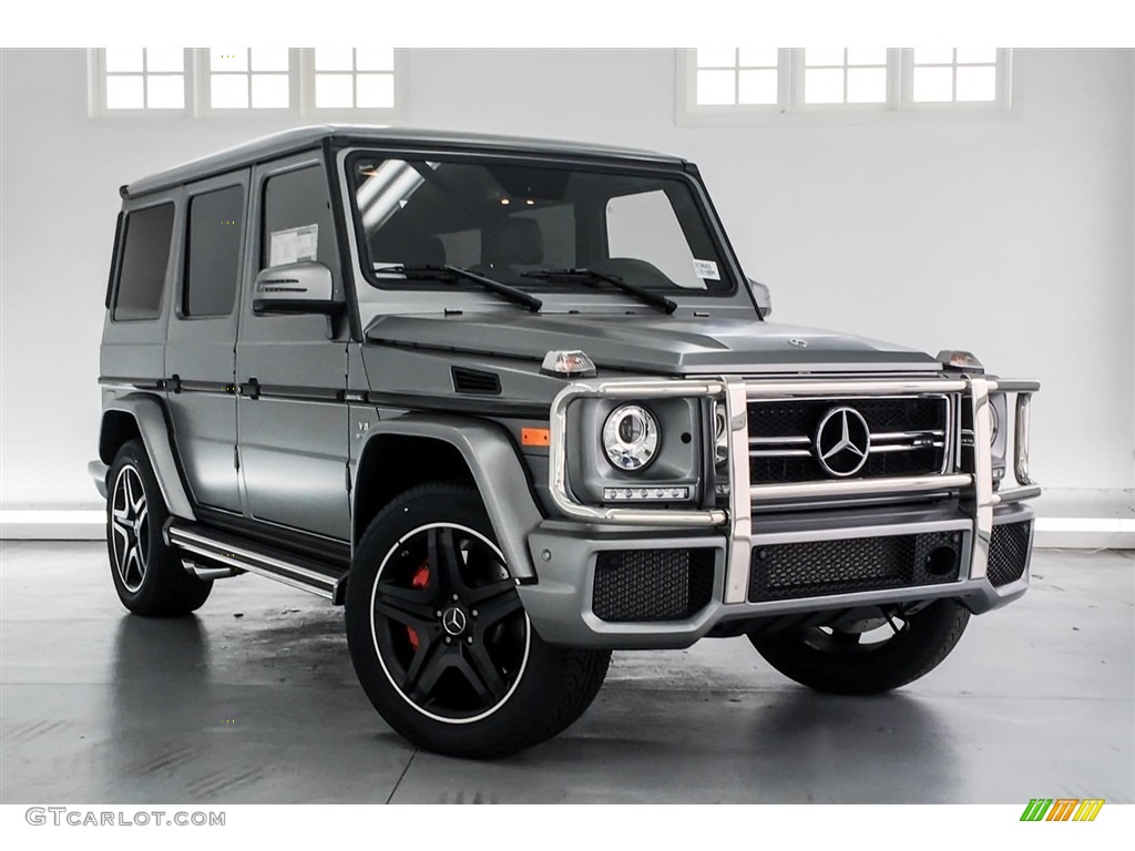 designo Platinum Magno (Matte) 2018 Mercedes-Benz G 63 AMG Exterior Photo #127363678