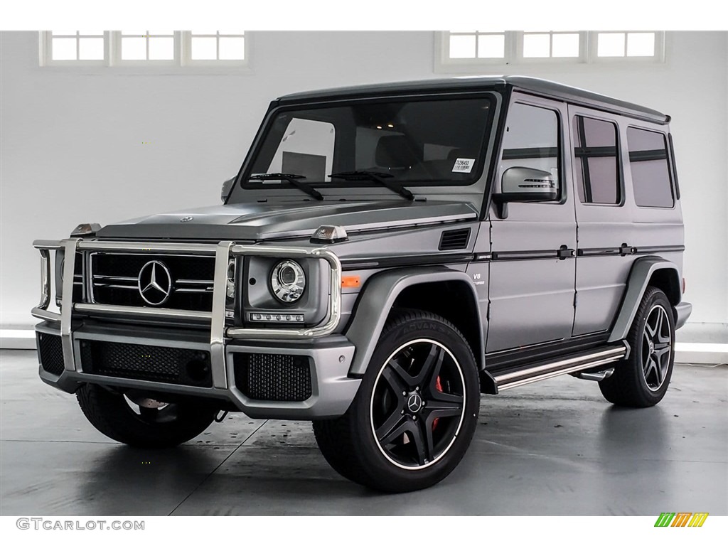 designo Platinum Magno (Matte) 2018 Mercedes-Benz G 63 AMG Exterior Photo #127363702