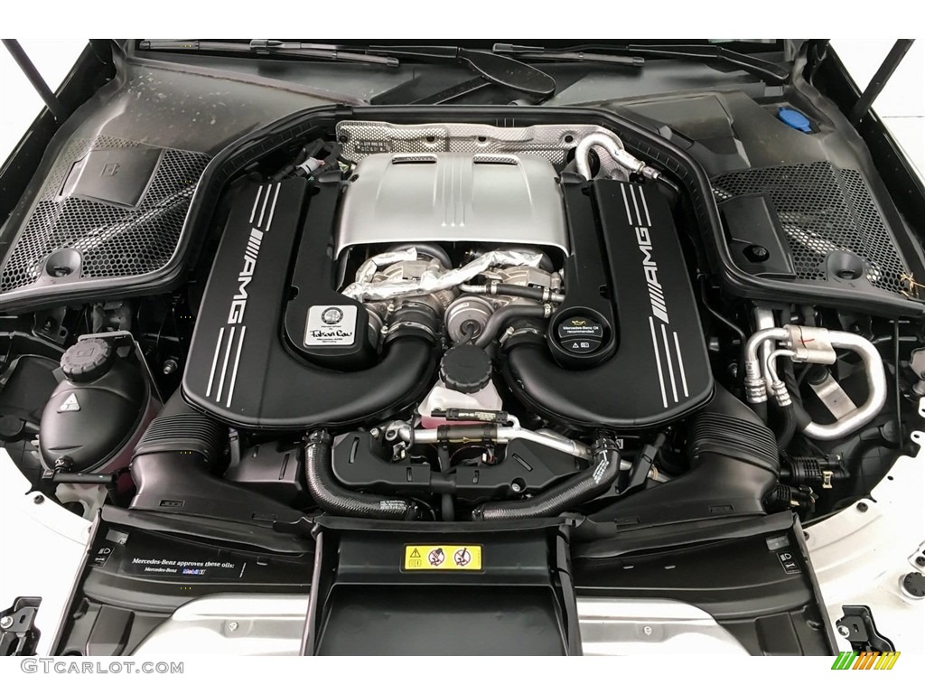 2018 Mercedes-Benz C 63 S AMG Sedan 4.0 Liter AMG biturbo DOHC 32-Valve VVT V8 Engine Photo #127365103