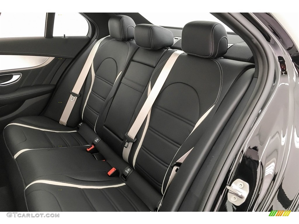 Black Interior 2018 Mercedes-Benz C 63 S AMG Sedan Photo #127365291