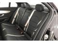 2018 Mercedes-Benz C Black Interior Rear Seat Photo