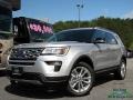 2018 Ingot Silver Ford Explorer XLT 4WD  photo #1