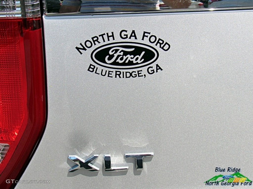 2018 Explorer XLT 4WD - Ingot Silver / Ebony Black photo #33