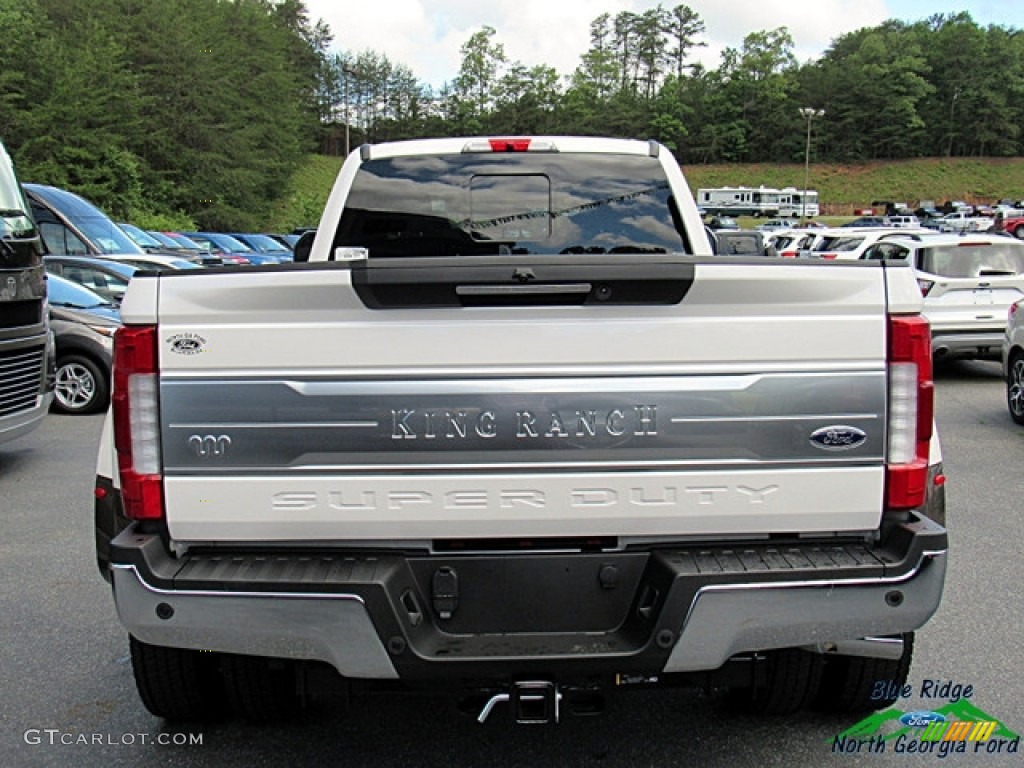 2018 F450 Super Duty King Ranch Crew Cab 4x4 - White Platinum / King Ranch Java photo #5