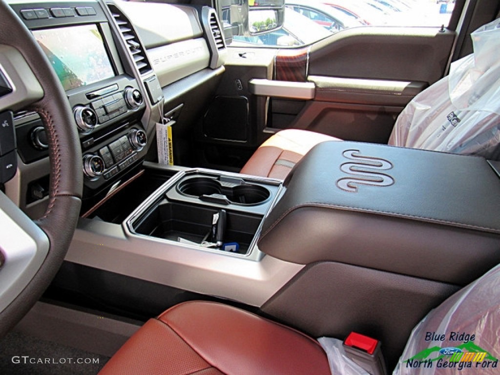 2018 F450 Super Duty King Ranch Crew Cab 4x4 - White Platinum / King Ranch Java photo #28