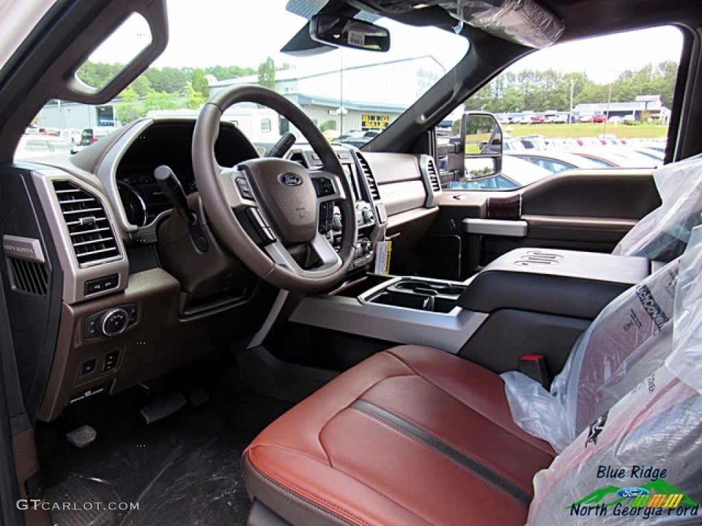 2018 F450 Super Duty King Ranch Crew Cab 4x4 - White Platinum / King Ranch Java photo #33