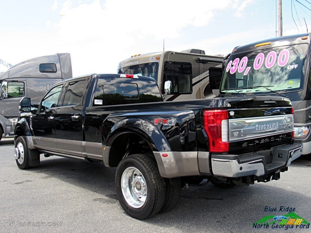 2018 F450 Super Duty King Ranch Crew Cab 4x4 - Shadow Black / King Ranch Java photo #3