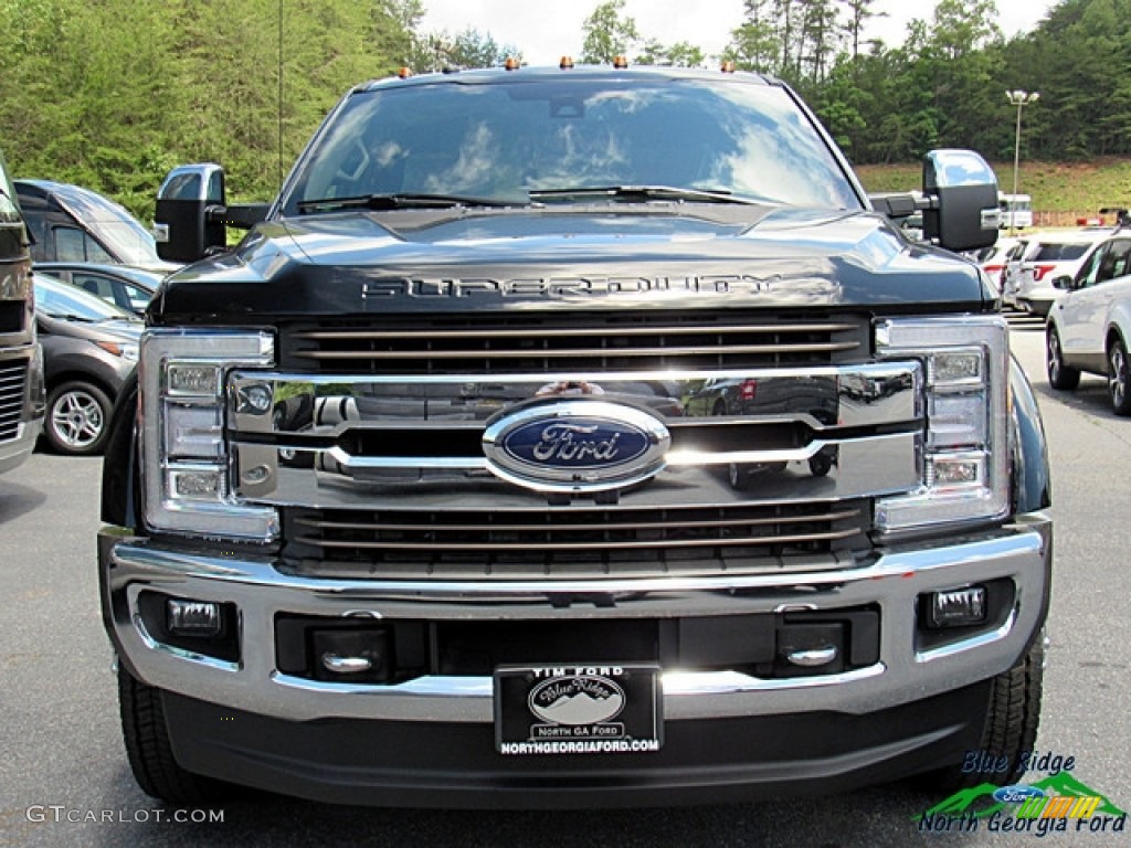 2018 F450 Super Duty King Ranch Crew Cab 4x4 - Shadow Black / King Ranch Java photo #8