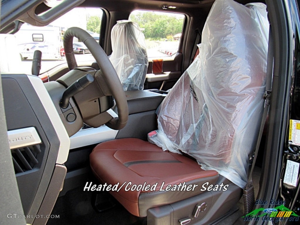 2018 F450 Super Duty King Ranch Crew Cab 4x4 - Shadow Black / King Ranch Java photo #10
