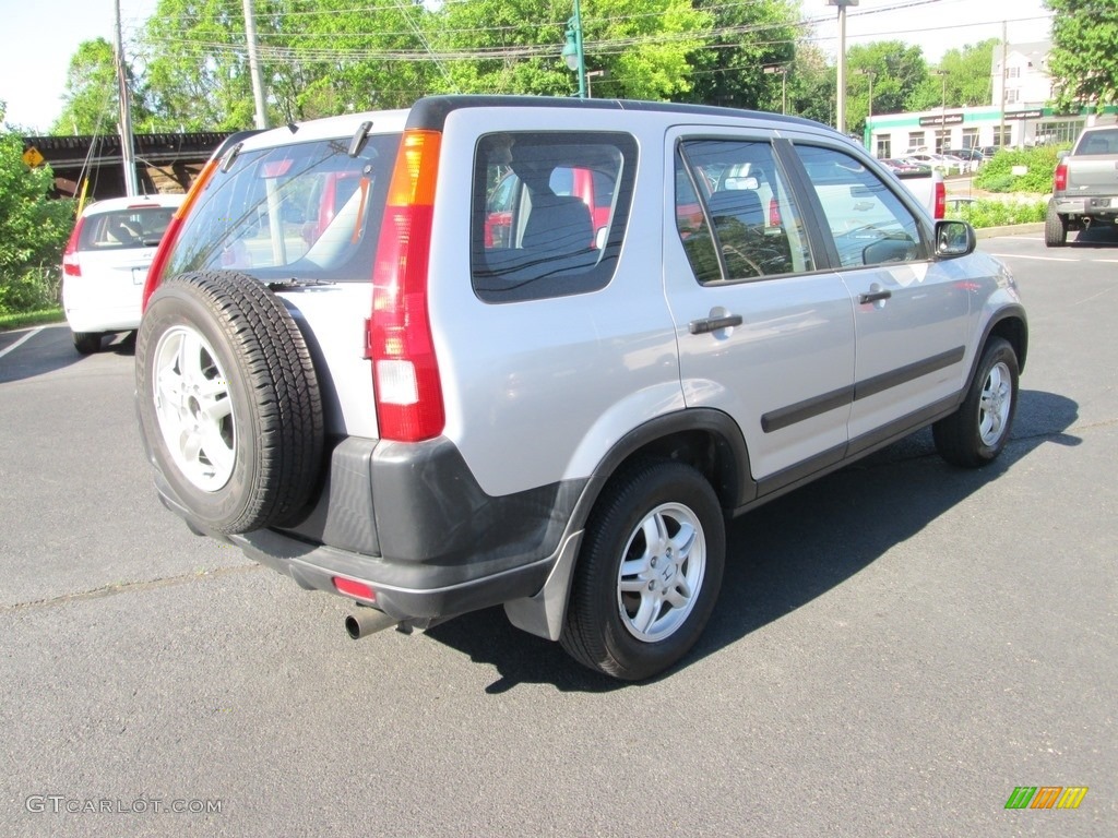 2002 CR-V LX - Satin Silver Metallic / Black photo #6