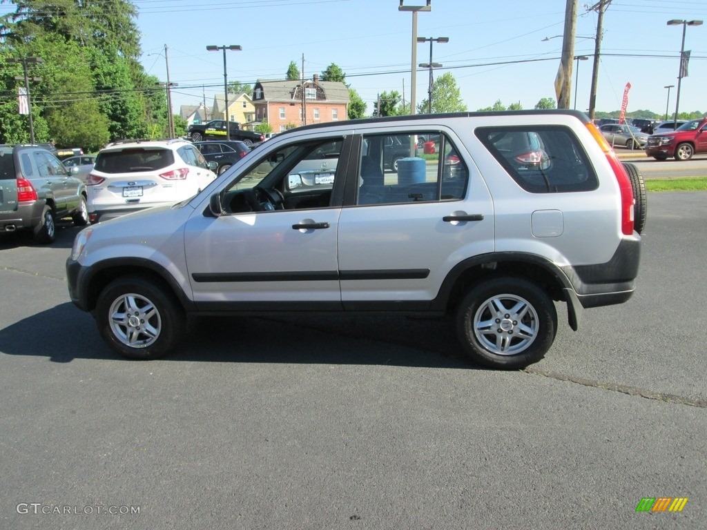 2002 CR-V LX - Satin Silver Metallic / Black photo #9