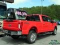 2018 Race Red Ford F250 Super Duty Lariat Crew Cab 4x4  photo #5