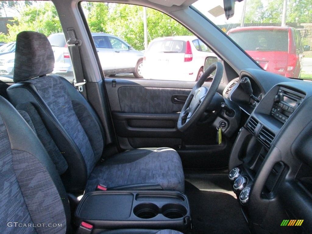 2002 CR-V LX - Satin Silver Metallic / Black photo #16