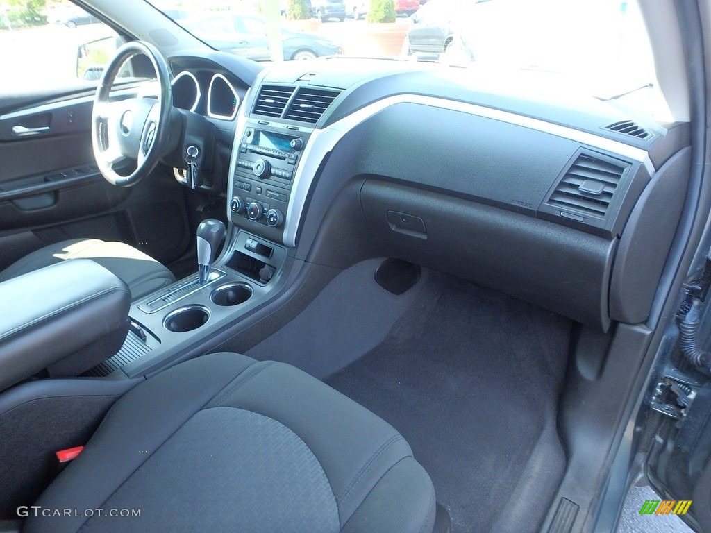 2011 Traverse LT AWD - Steel Green Metallic / Ebony/Ebony photo #16