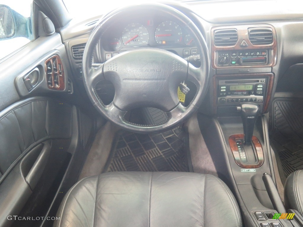 1999 Legacy Outback Wagon - Spruce Green Pearl / Gray photo #12