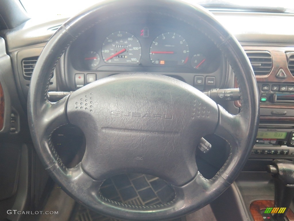 1999 Legacy Outback Wagon - Spruce Green Pearl / Gray photo #13