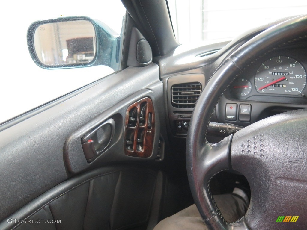 1999 Legacy Outback Wagon - Spruce Green Pearl / Gray photo #14