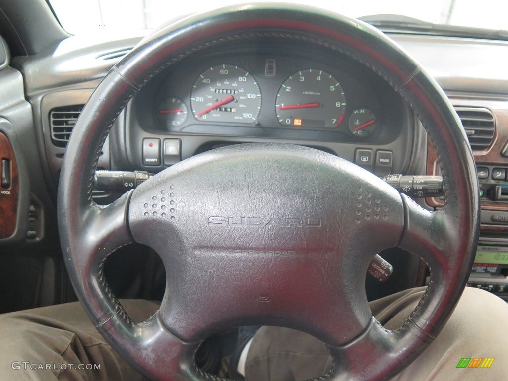 1999 Legacy Outback Wagon - Spruce Green Pearl / Gray photo #15