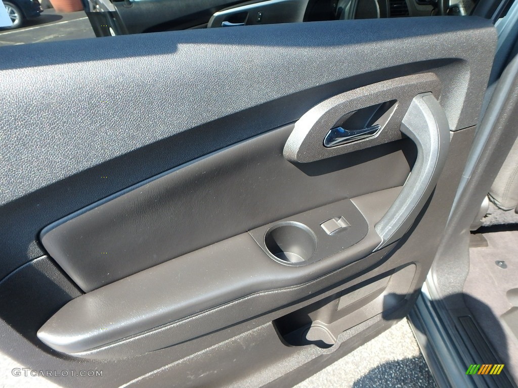 2011 Traverse LT AWD - Steel Green Metallic / Ebony/Ebony photo #24