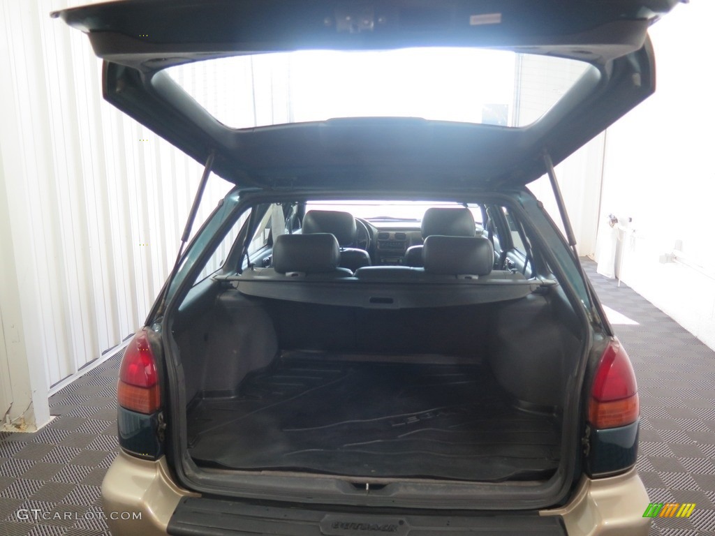 1999 Legacy Outback Wagon - Spruce Green Pearl / Gray photo #26