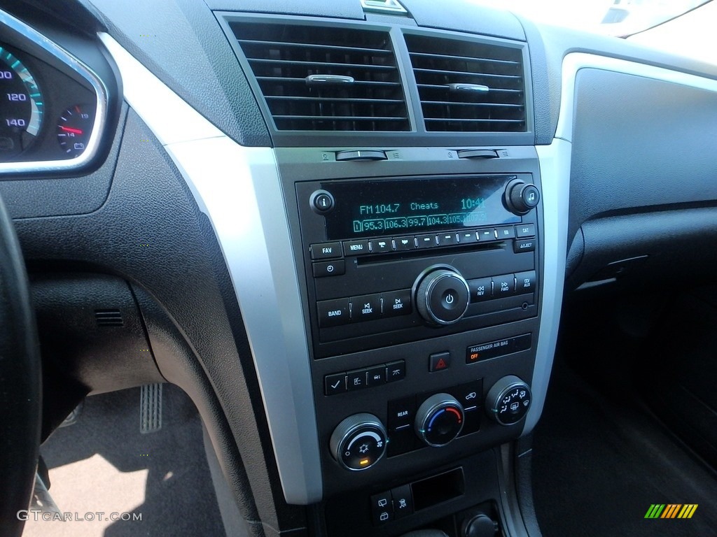 2011 Traverse LT AWD - Steel Green Metallic / Ebony/Ebony photo #28