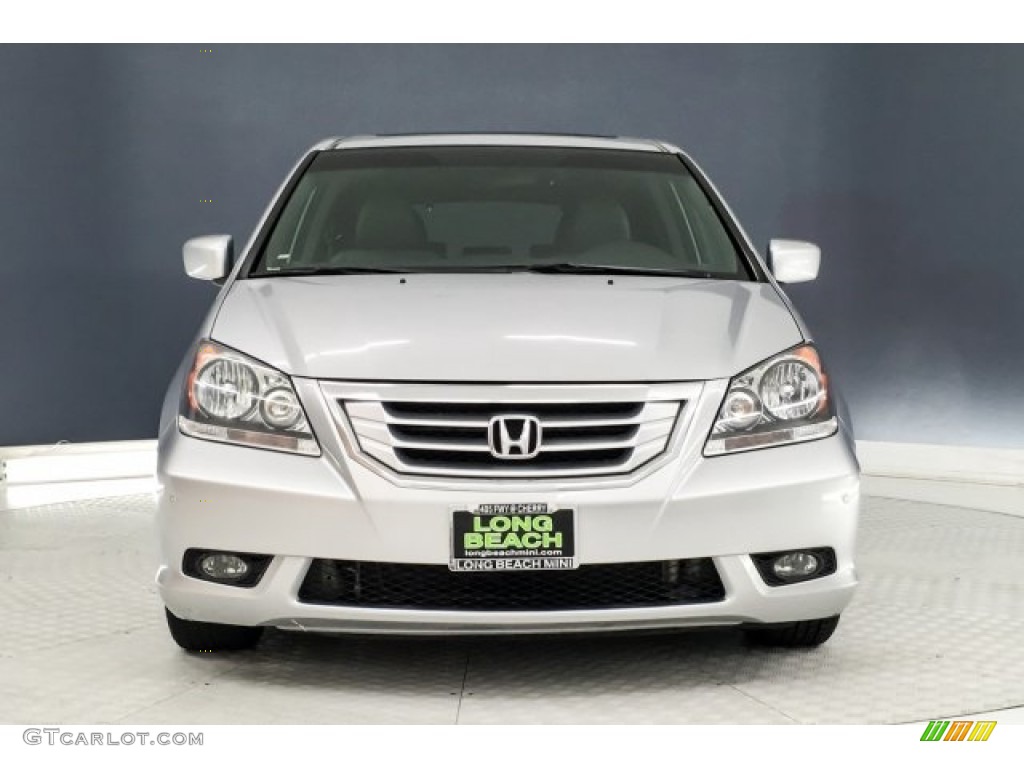 2010 Odyssey Touring - Alabaster Silver Metallic / Gray photo #2
