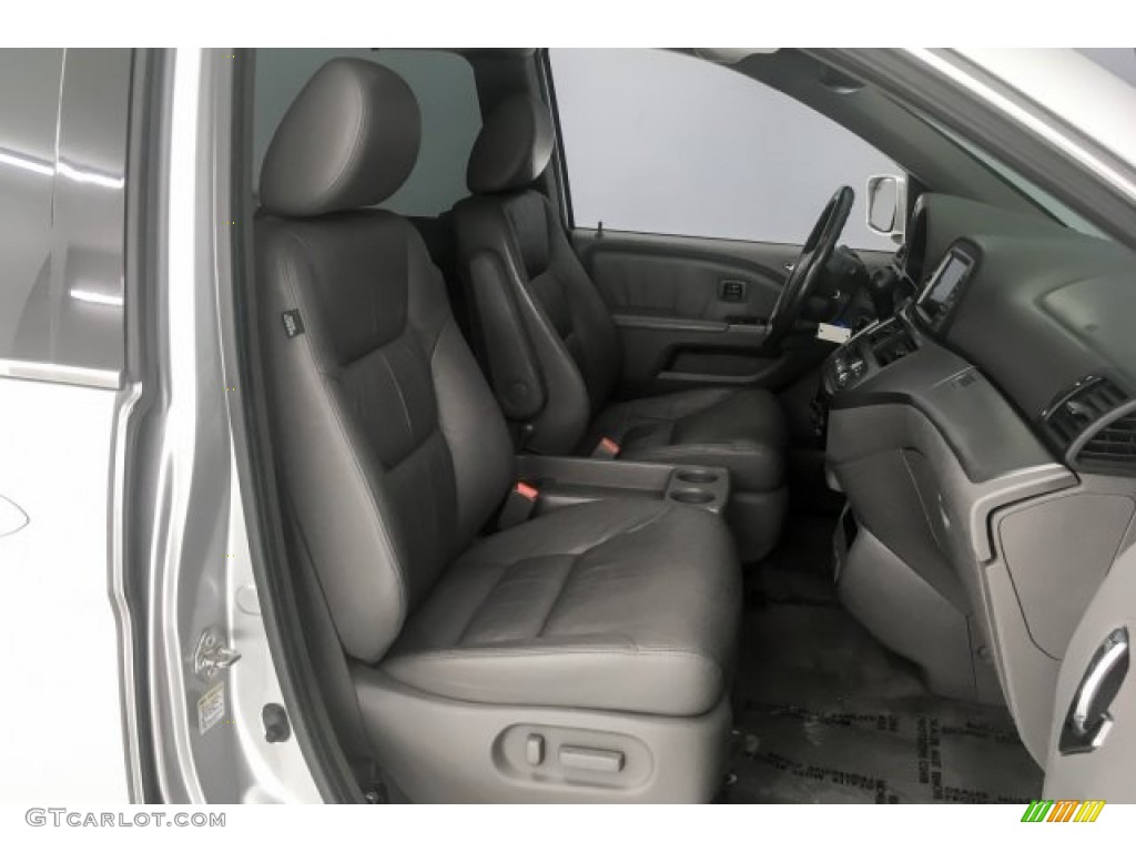 2010 Odyssey Touring - Alabaster Silver Metallic / Gray photo #6