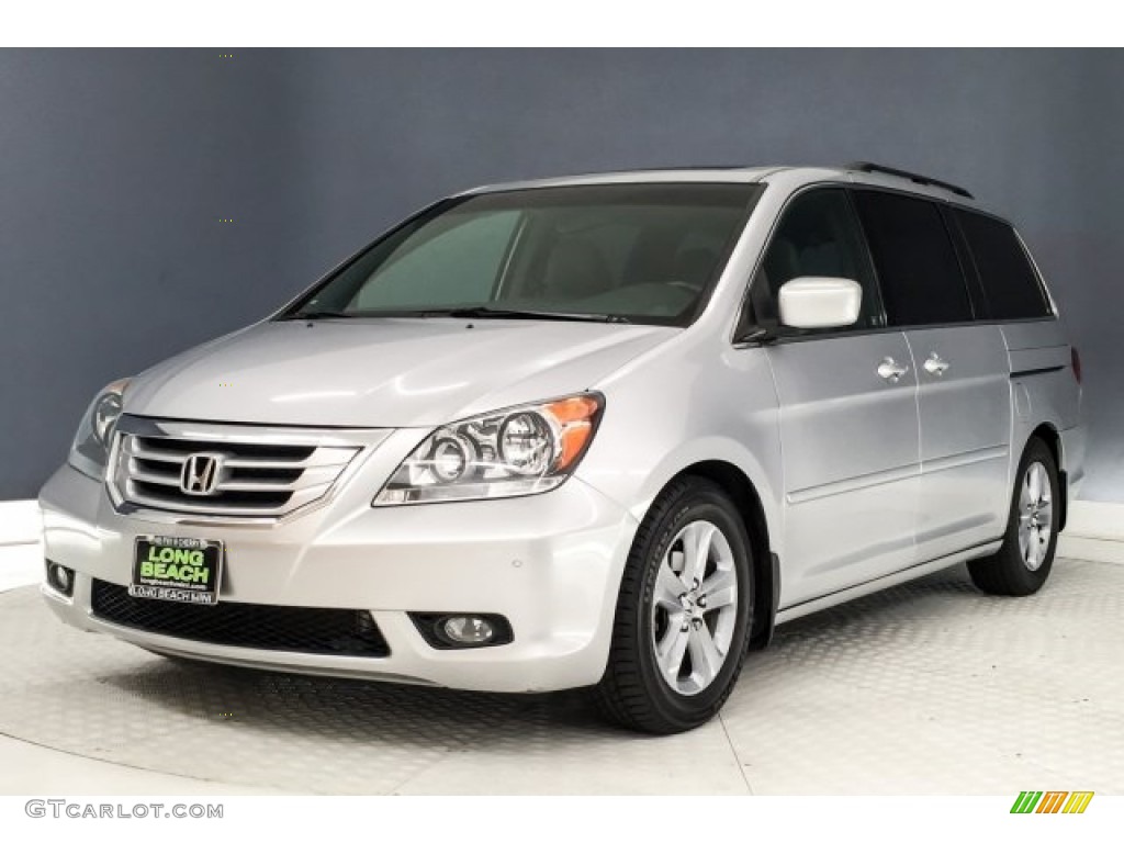 2010 Odyssey Touring - Alabaster Silver Metallic / Gray photo #13